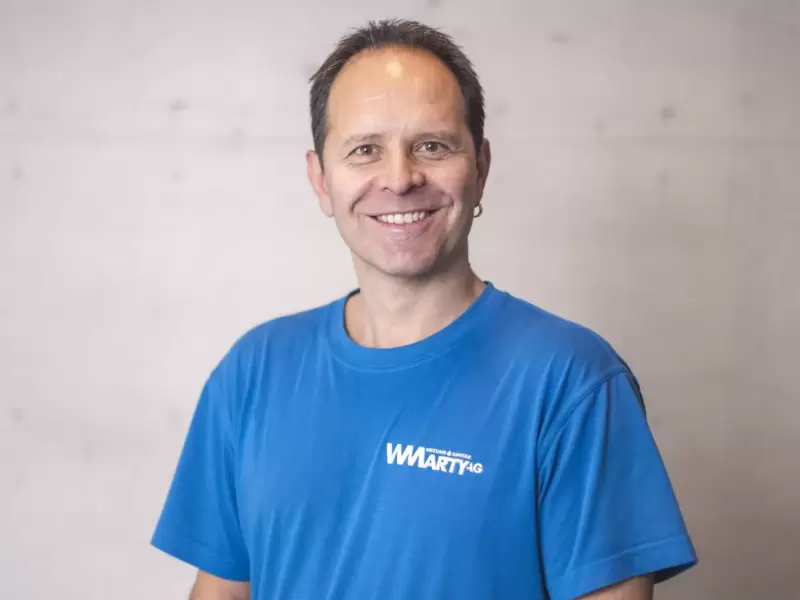 André Baumann, Sanitärinstallateur Walter Marty AG